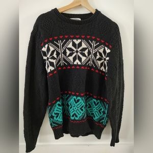 Vintage Snowflake Sweater